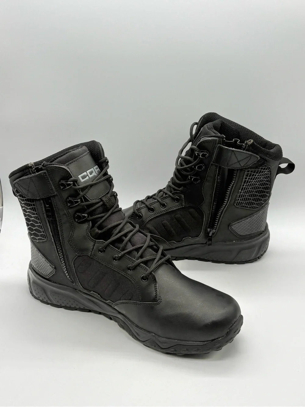 CQR Men’s Tactical Combat Boots Black Size 11 CQ-BZ305 New With Tags